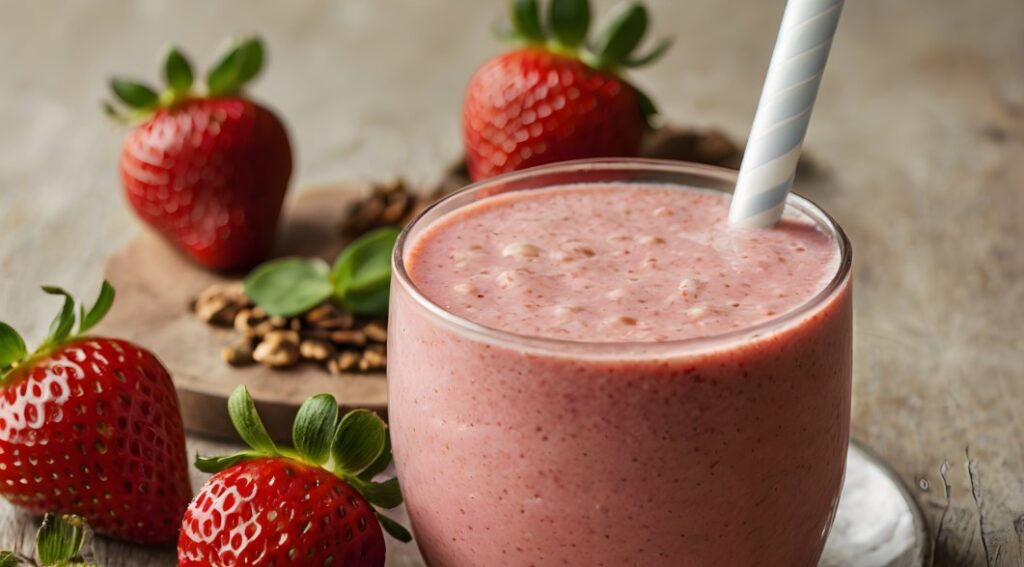 Smoothie Healthy à la Fraise