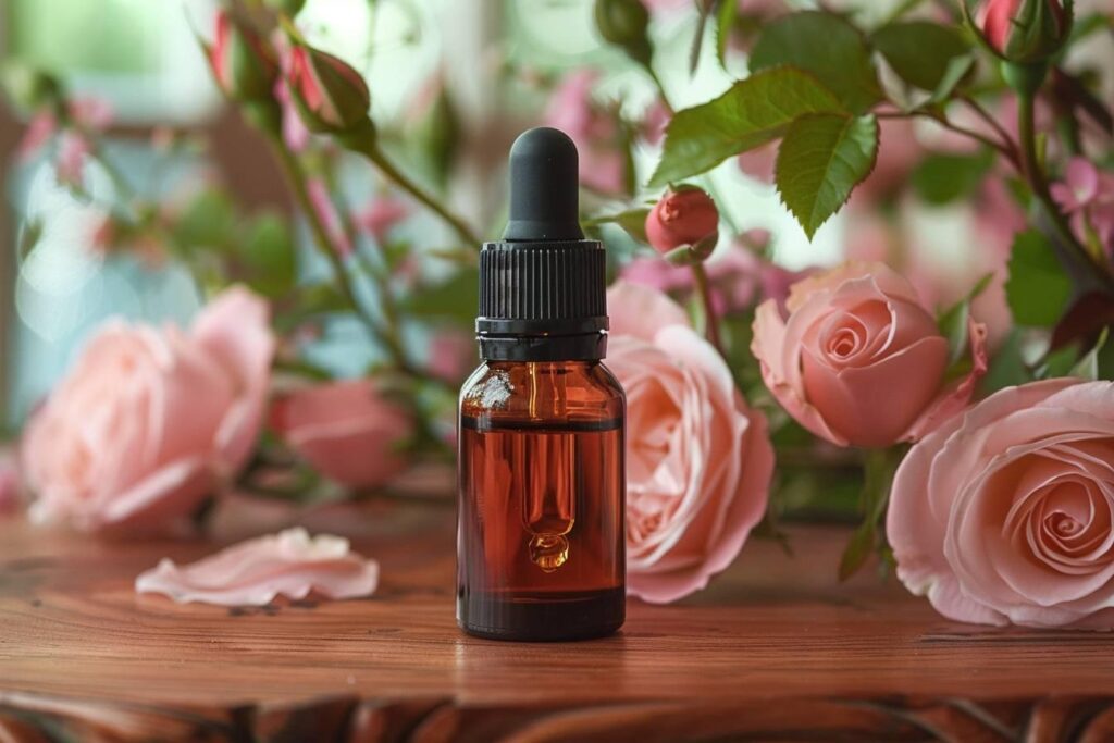 Les bienfaits de l'huile essentielle de rose : propriétés et utilisations pour votre bien-être