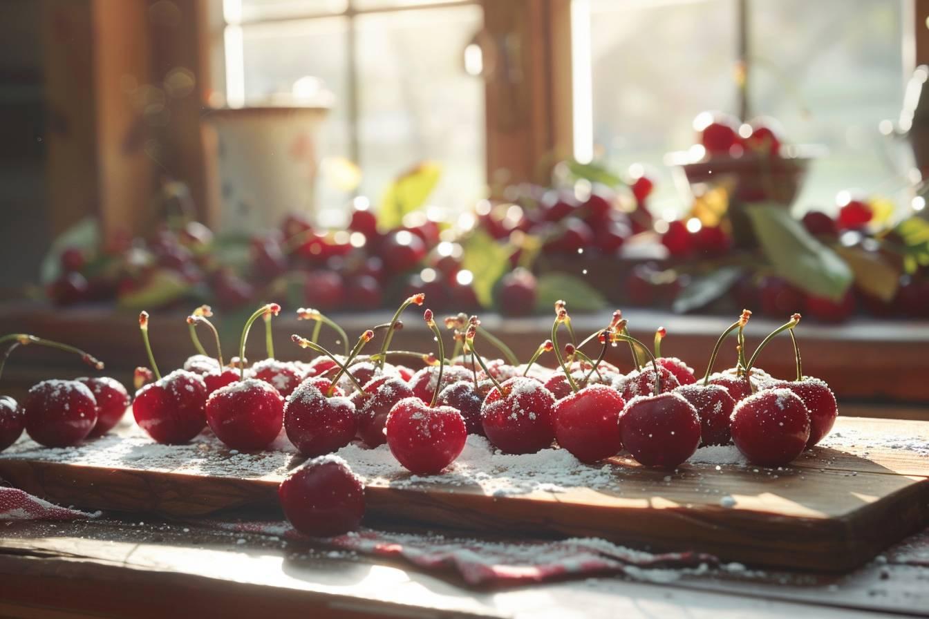 Recette de cerises au sirop en bocaux : conservation sans stérilisation