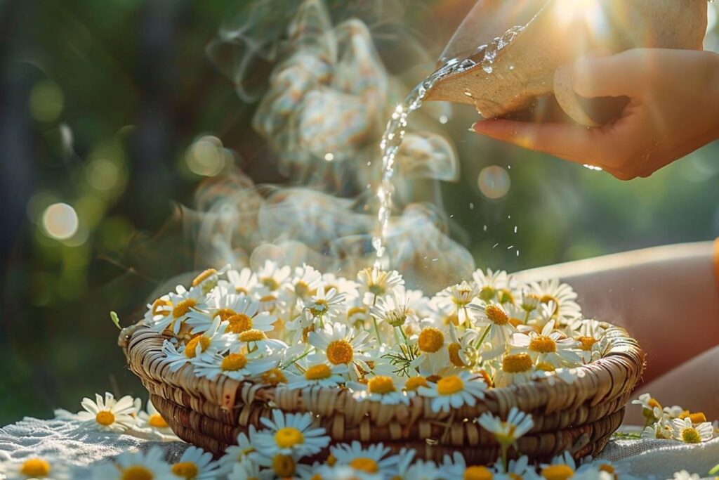 Comment éclaircir naturellement vos cheveux avec la camomille : astuces et bienfaits pour une chevelure lumineuse