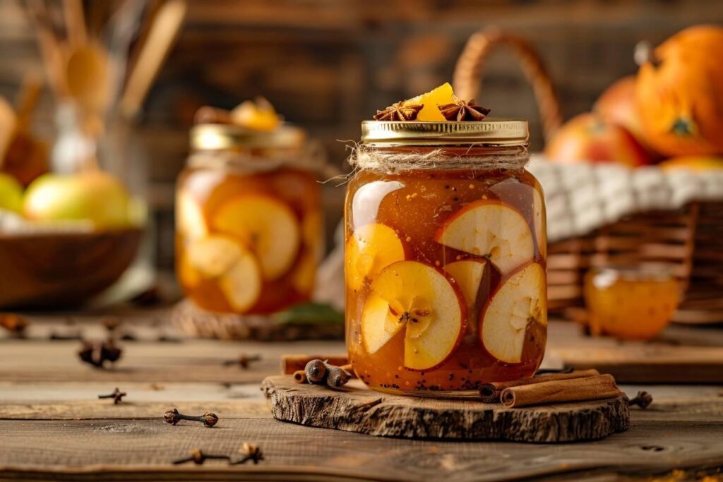 Recette de confiture de kaki épicée : la délicieuse préparation aux pommes et épices pour vos tartines