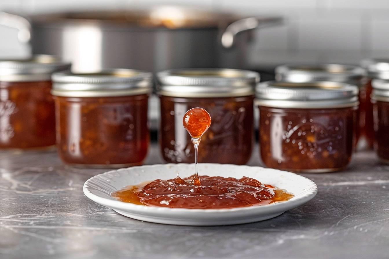 Recette de confiture de kaki épicée : la délicieuse préparation aux pommes et épices pour vos tartines