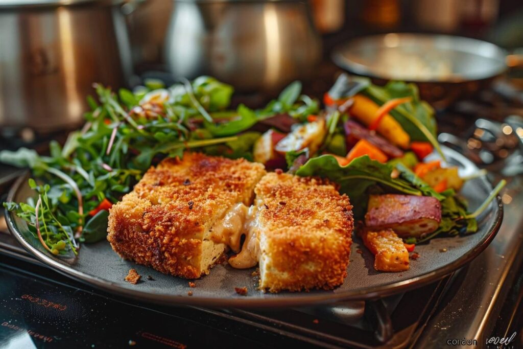 Cordon bleu végétal : recette délicieuse et alternative vegan pour un repas savoureux et sans viande