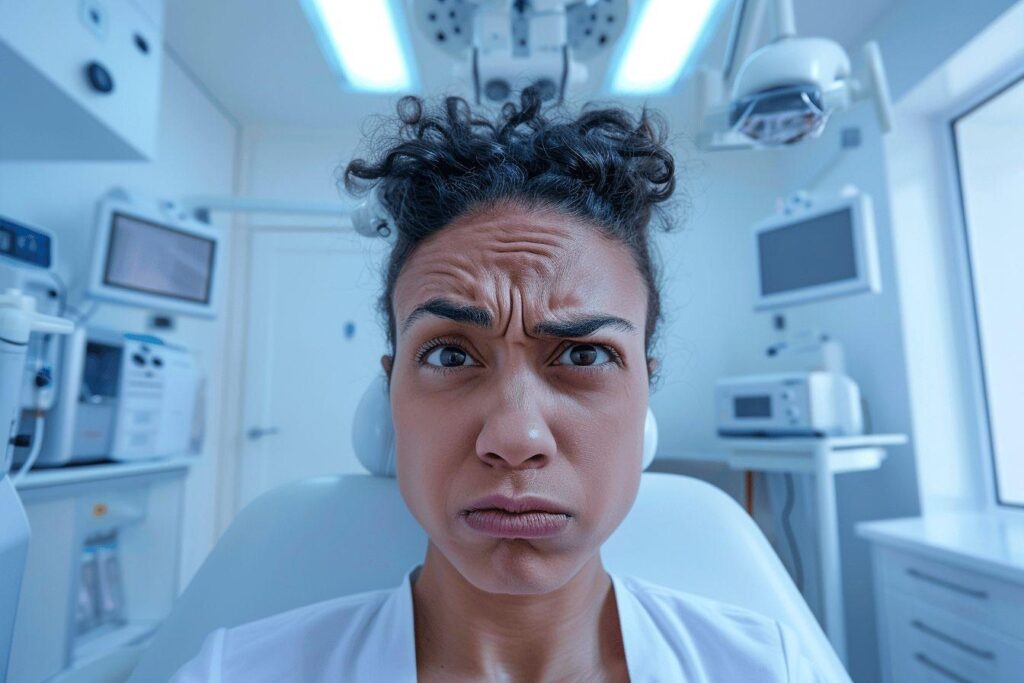 Botox ride du lion raté : correction et traitement des effets indésirables