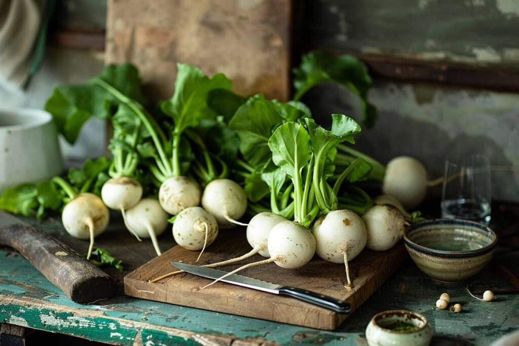 Navets blancs longs : conseils de culture, conservation et cuisson pour ces légumes savoureux