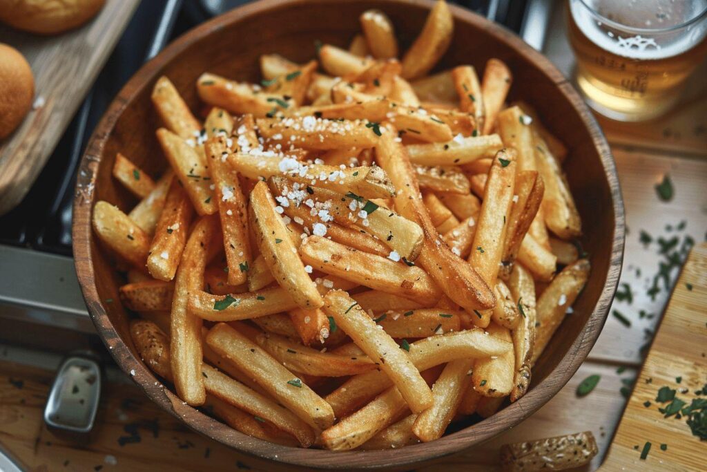 Frites maison croustillantes au Cookeo avec couvercle extra crisp : recette facile et rapide