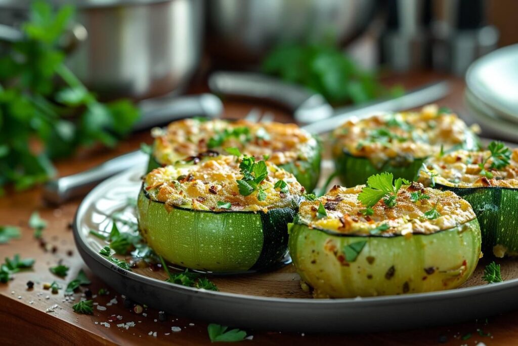 Accompagnement pour courgettes farcies : idées de recettes faciles et délicieuses