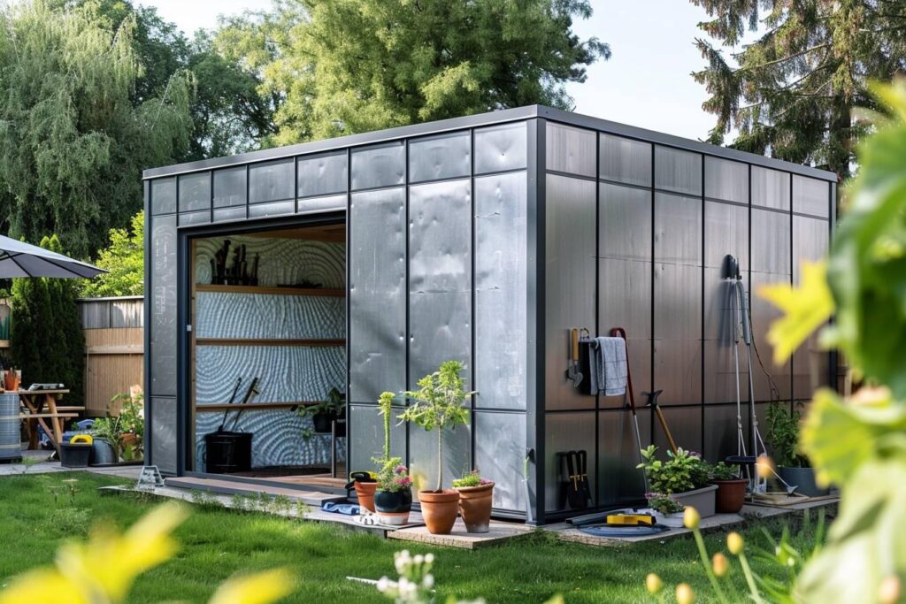 Comment isoler efficacement un abri de jardin métallique : conseils et astuces pour une isolation réussie