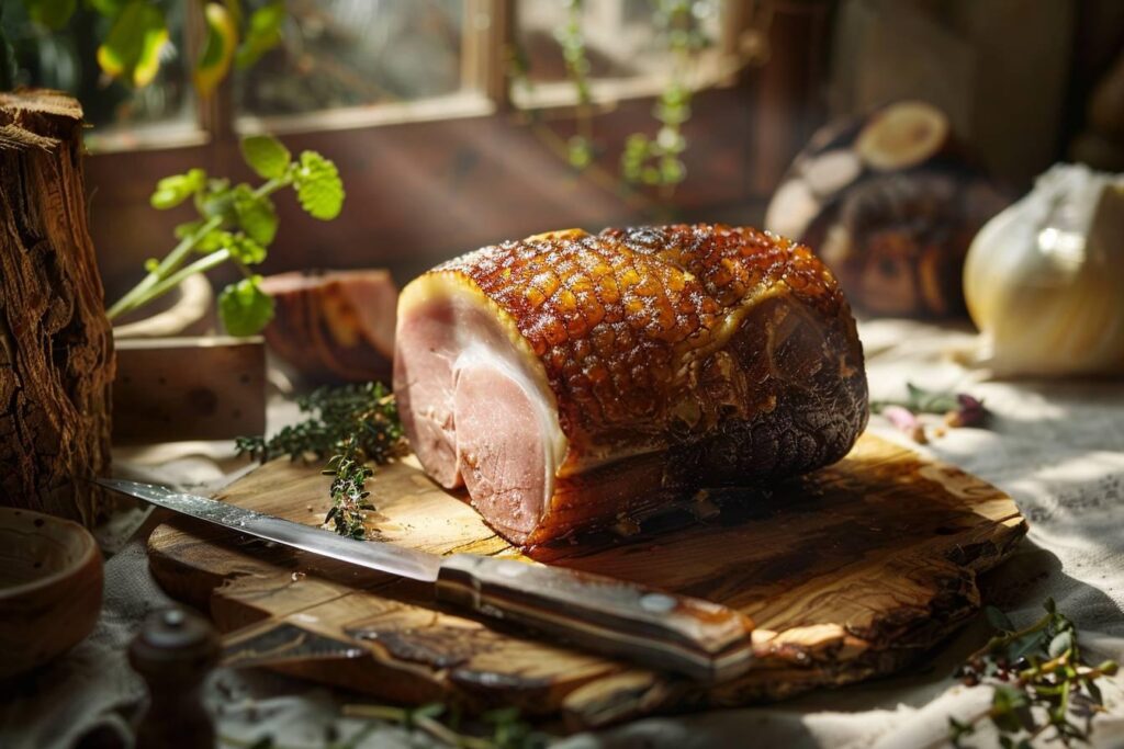 Jambonneau sous vide : cuisson parfaite et saveur préservée pour un délicieux morceau de porc cuit