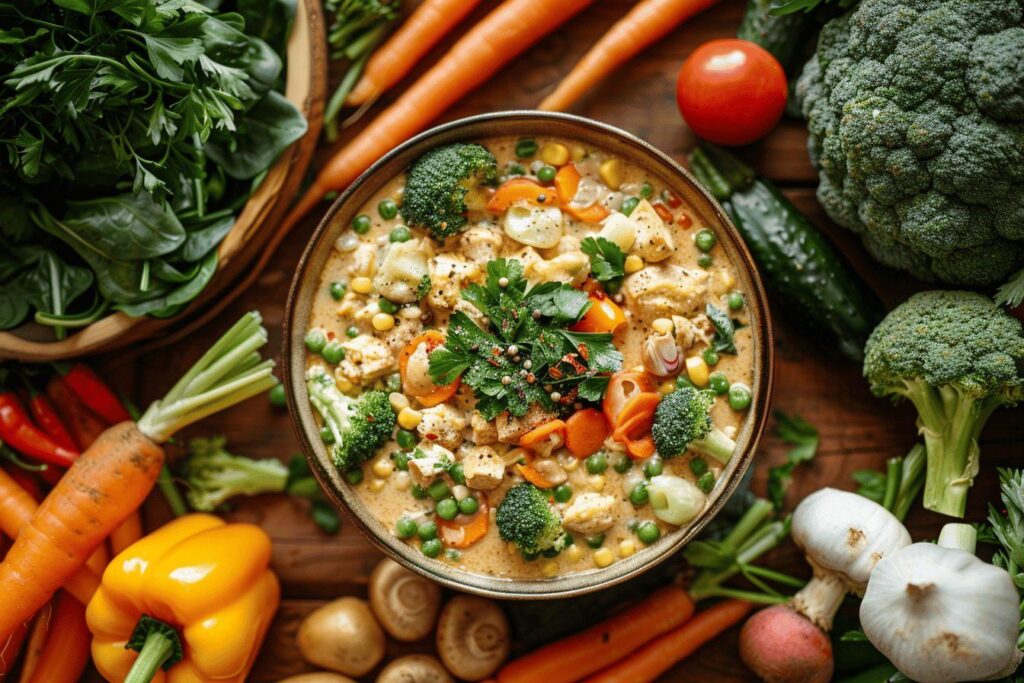 Quels légumes choisir pour accompagner un poulet à la crème : recette et idées