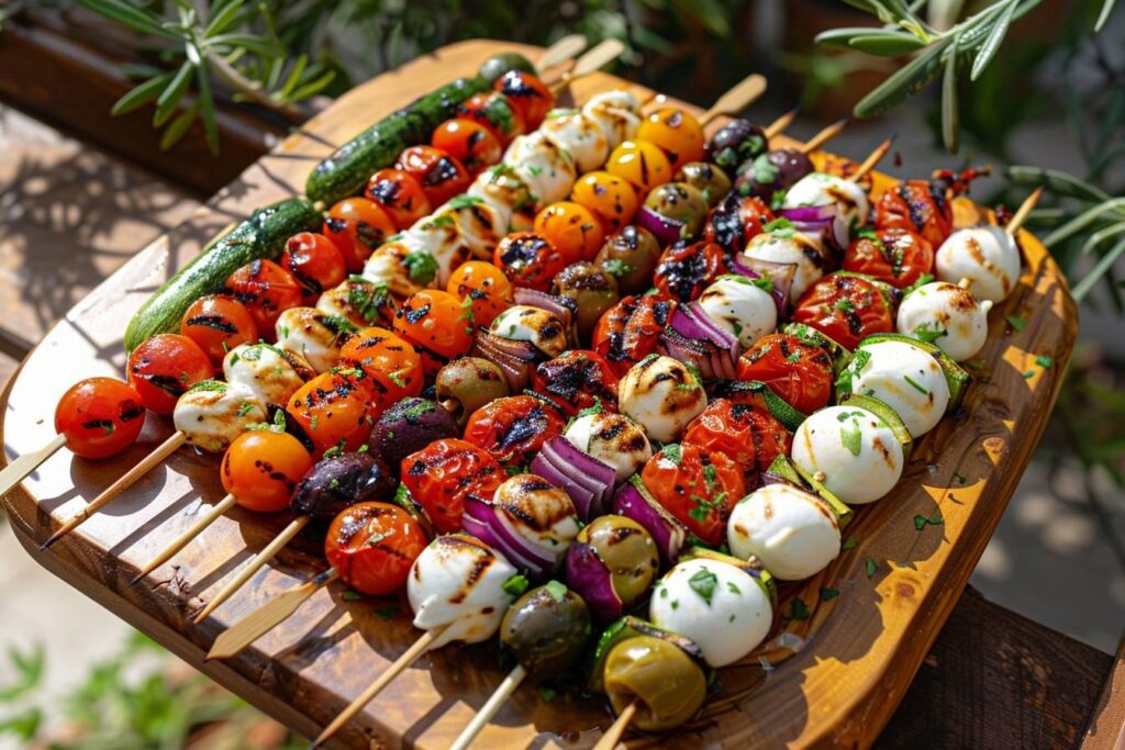 Brochettes apéro à faire la veille : 10 recettes faciles et savoureuses pour vos apéritifs