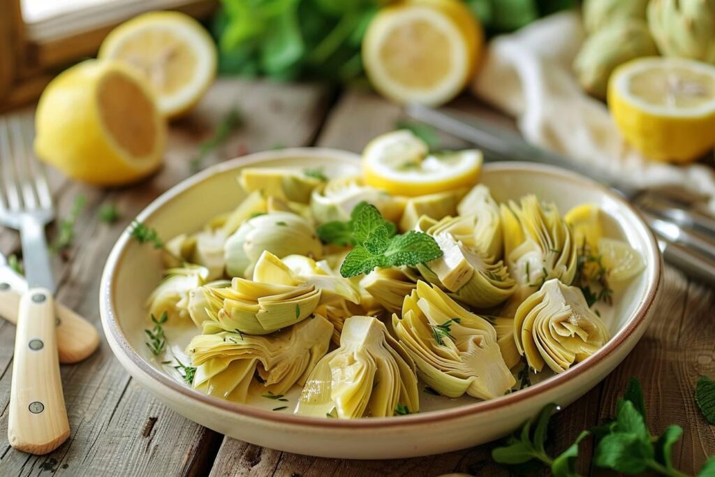 Recette de coeurs d'artichauts en boîte : astuces et idées pour des plats savoureux et originaux