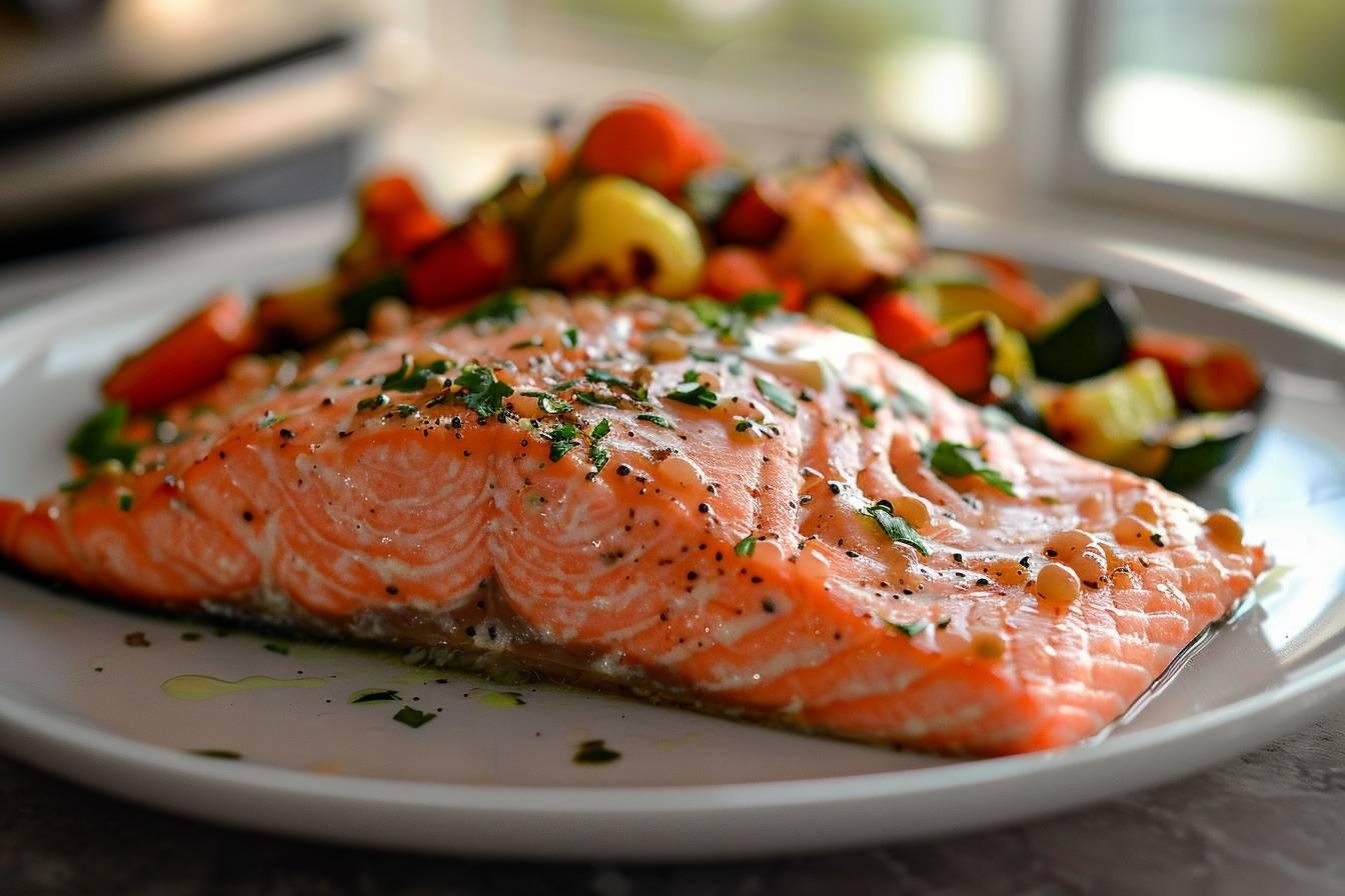 Recette facile de saumon entier au four en papillote : cuisson et préparation rapides