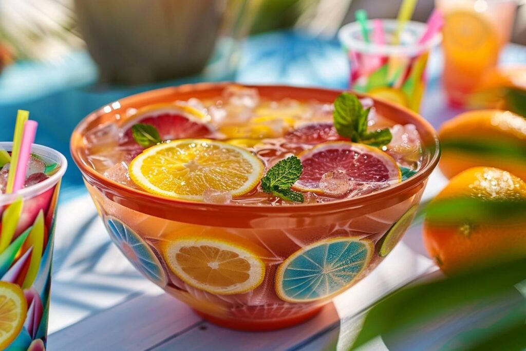Quelle quantité de personnes peut-on servir avec 15 litres de punch ? Guide pratique pour vos soirées