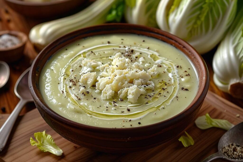 Velouté d'endives à la vache qui rit : une recette réconfortante de soupe crémeuse