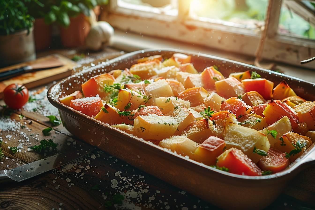 Recette authentique et facile du tian de légumes à l'italienne : découvrez comment préparer ce plat délicieux