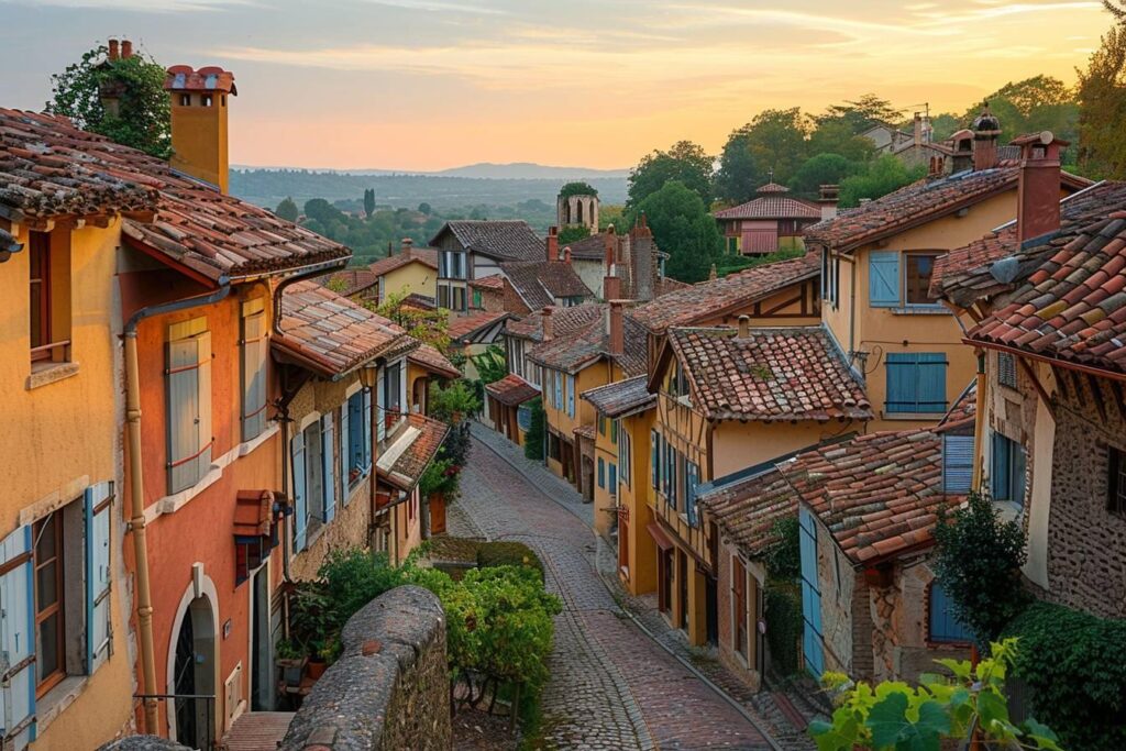 Top 10 des plus beaux villages à découvrir autour de Lyon : incontournables et magnifiques