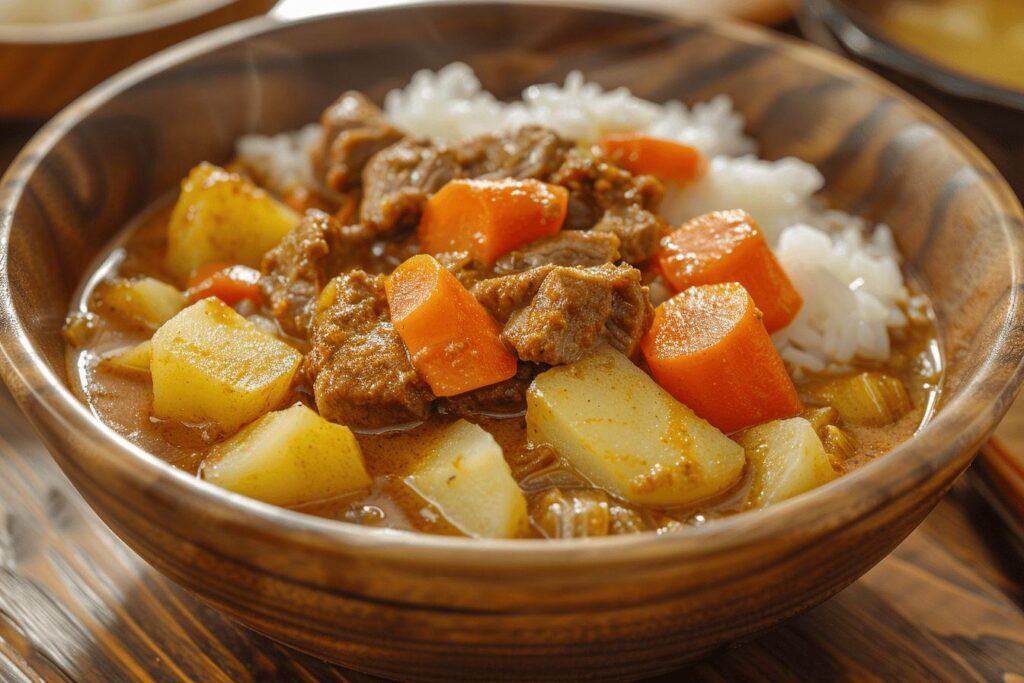 Recette authentique de curry japonais : ingrédients et préparation du plat traditionnel karē raisu
