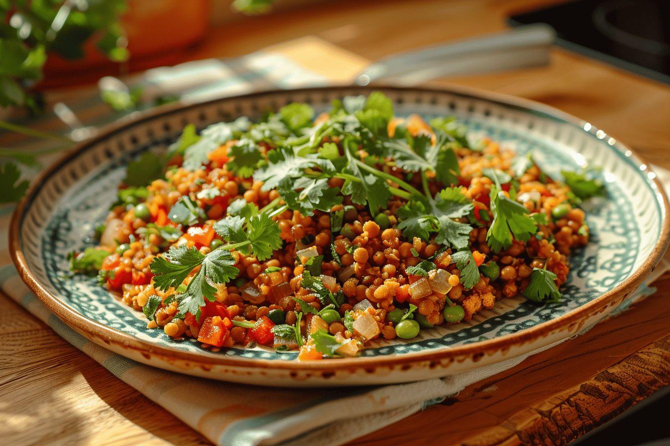 Recette facile de dahl de lentilles corail au lait de coco : un délice indien à découvrir