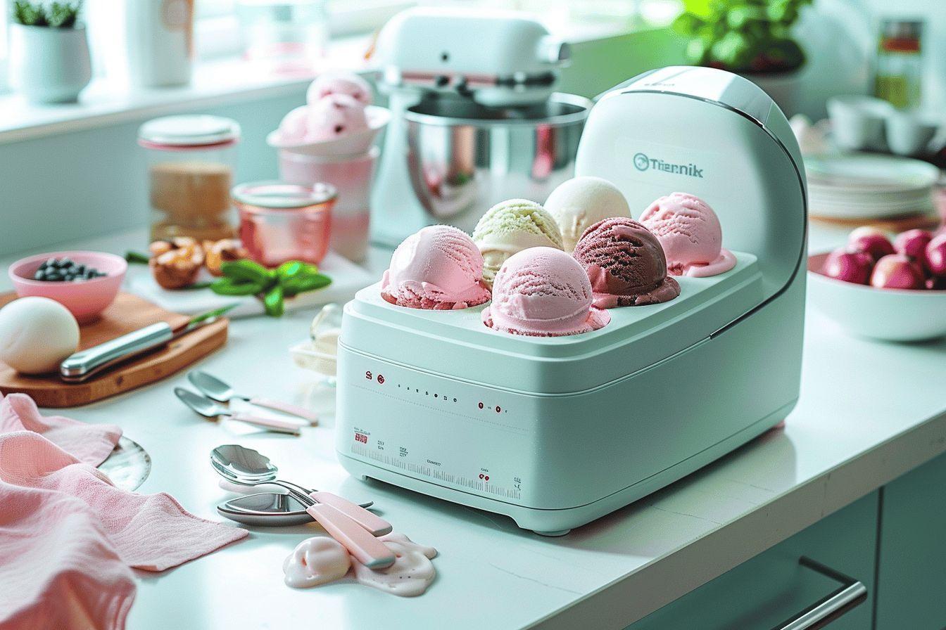 Recette de glace menthe chocolat maison : délicieuse crème glacée avec pépites de chocolat