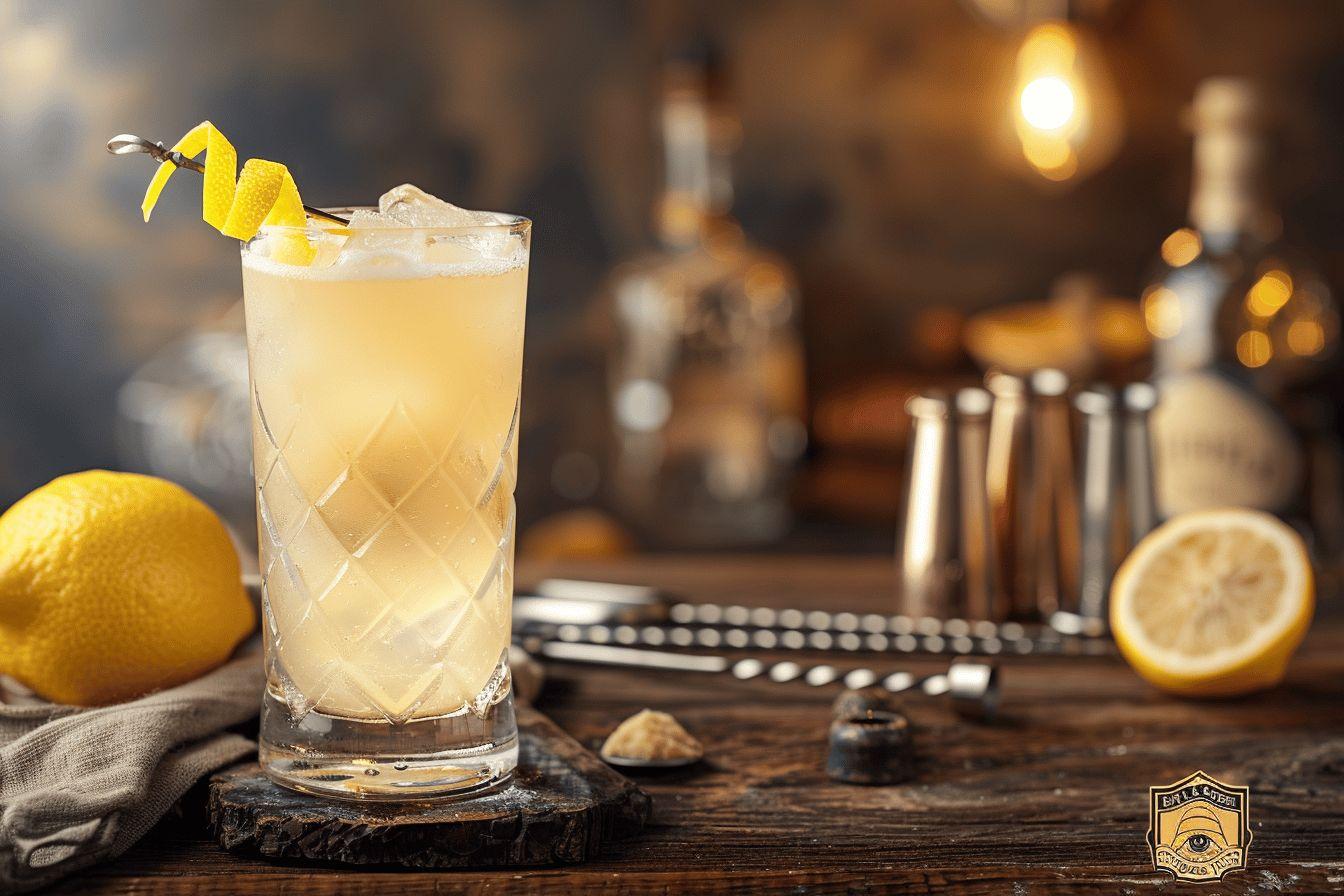 Recette cocktail gin fizz : comment préparer ce délicieux mélange pétillant