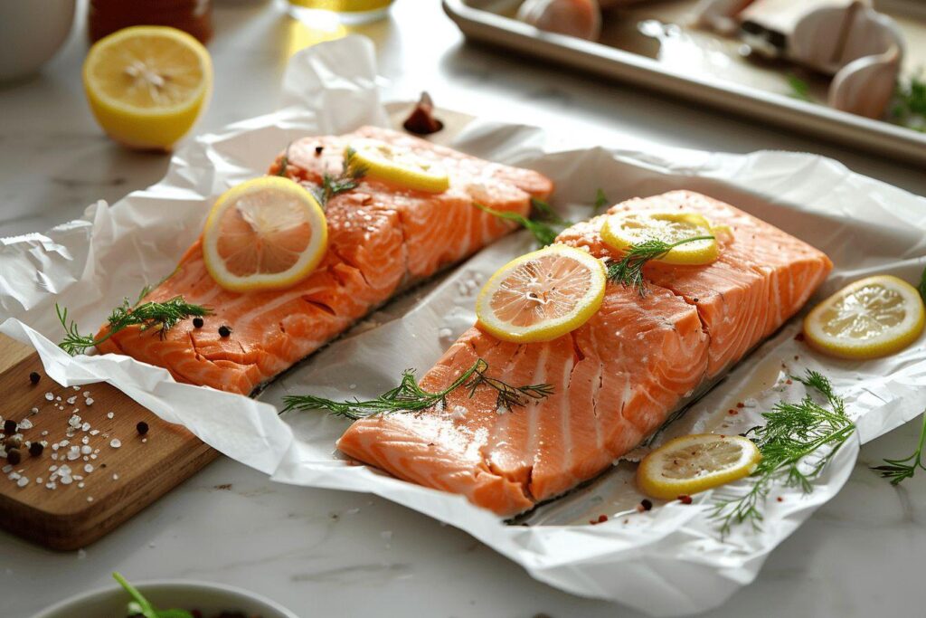 Recette facile de saumon en papillote : comment préparer ce délicieux plat au four