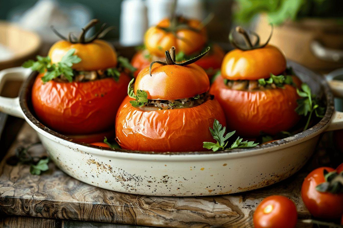 Recette de tomates farcies au riz façon grand-mère : la tradition comme à l'ancienne