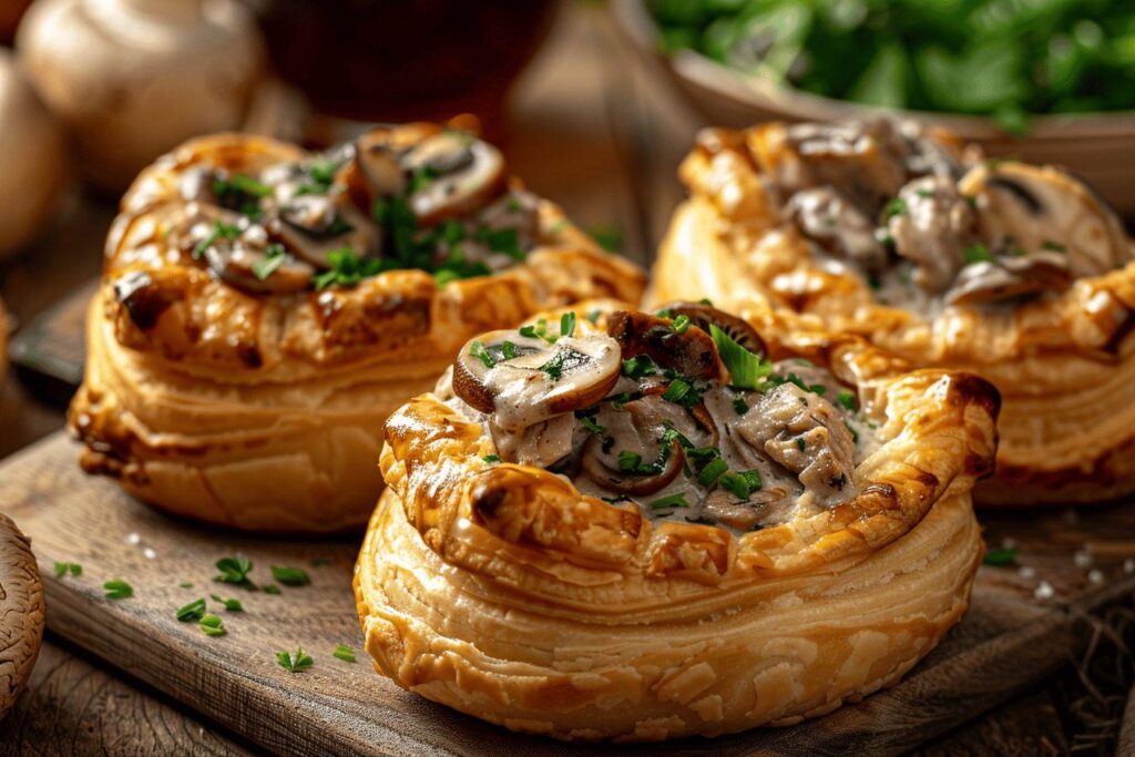 Recette de vol-au-vent de ris de veau aux champignons : découvrez comment préparer ce classique fait maison